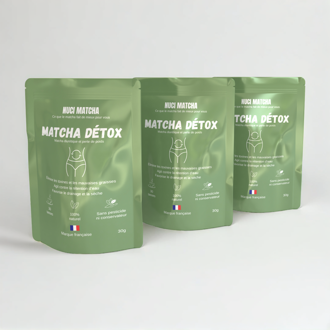 Matcha Détox - Drainant naturel et brule-graisses