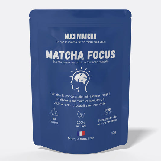 Matcha Focus – Concentration et performance intellectuelle