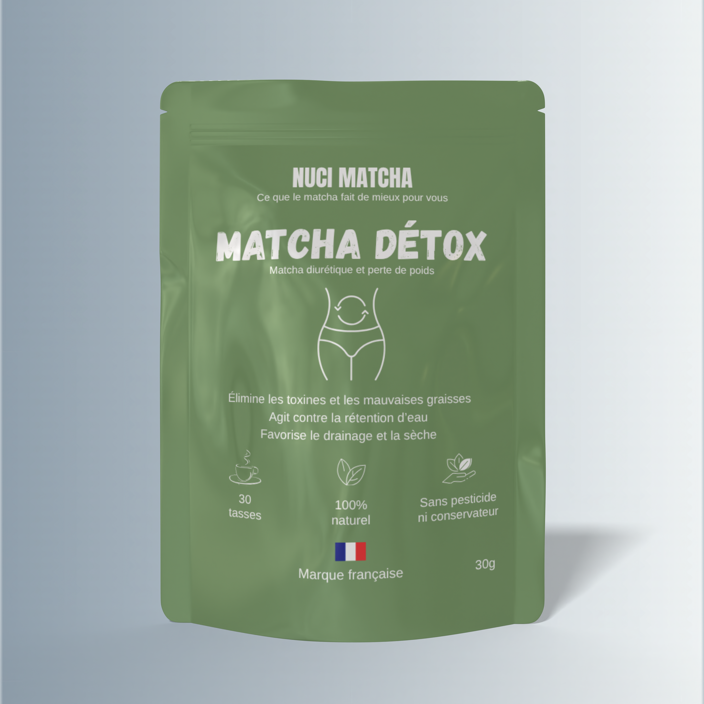 Matcha Détox - Drainant naturel et brule-graisses