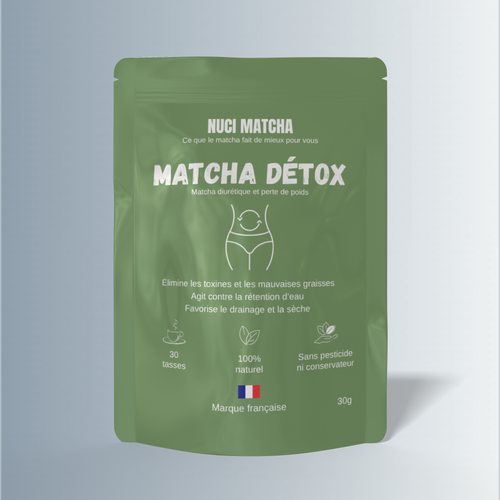 Matcha Détox - Drainant naturel et brule-graisses