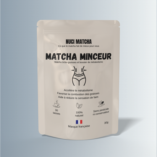 Matcha Minceur – Brûle-graisses et booster de métabolisme