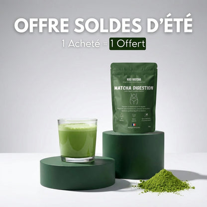 Matcha Digestion - Retrouvez un ventre plat durablement
