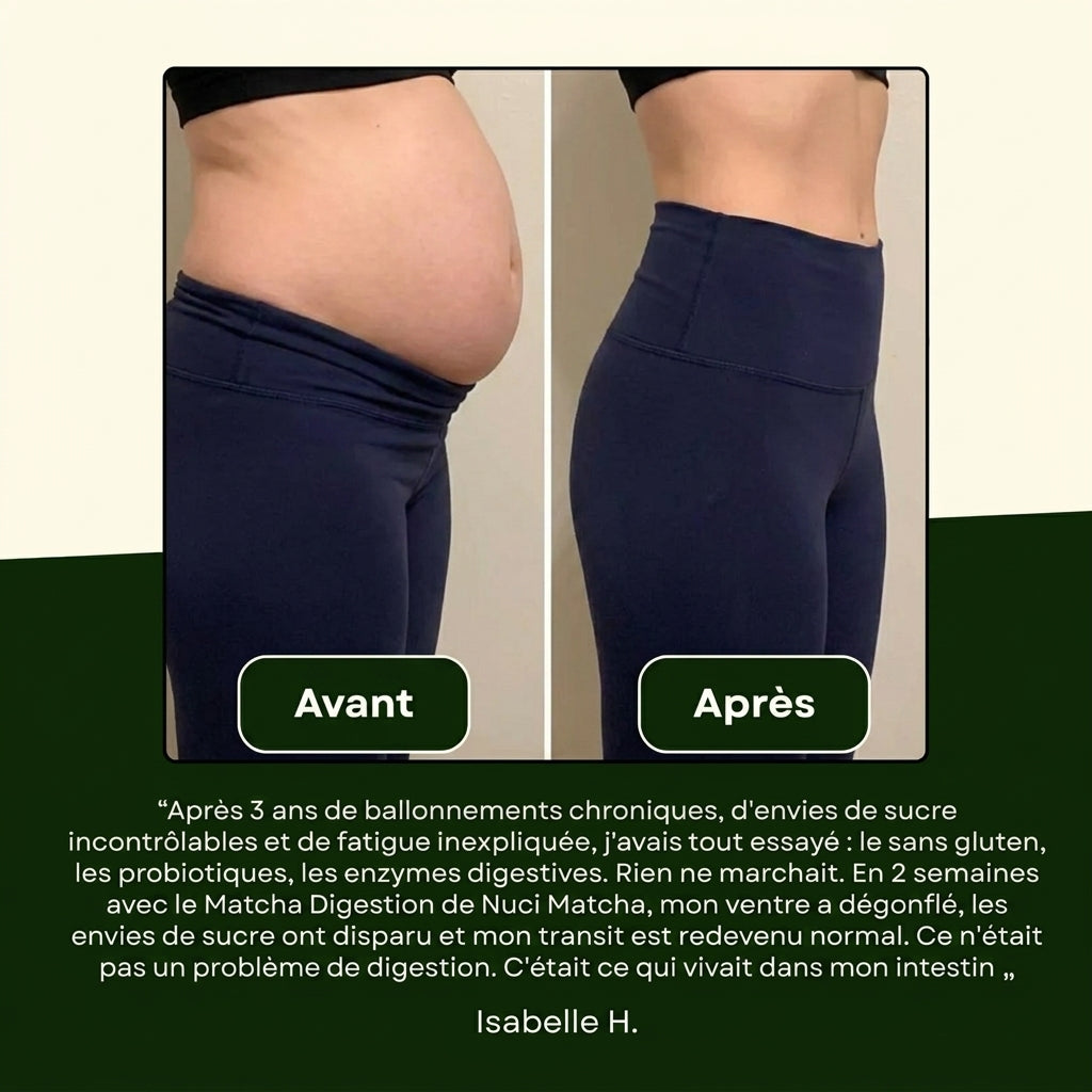 Matcha Digestion - Retrouvez un ventre plat durablement