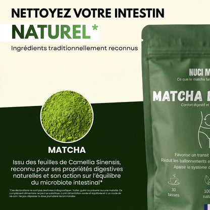Matcha Digestion - Retrouvez un ventre plat durablement
