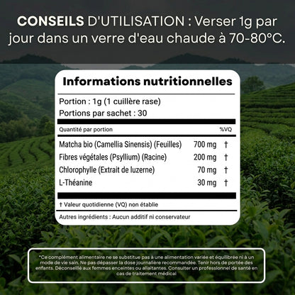 Matcha Digestion - Retrouvez un ventre plat durablement